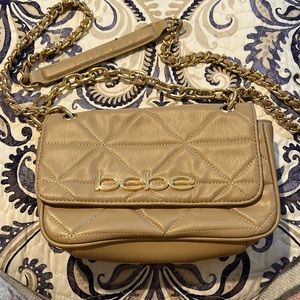 Bebe small bag with gold chain